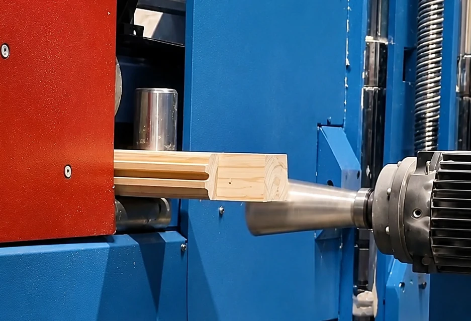 Precision timber machining at ERGIO