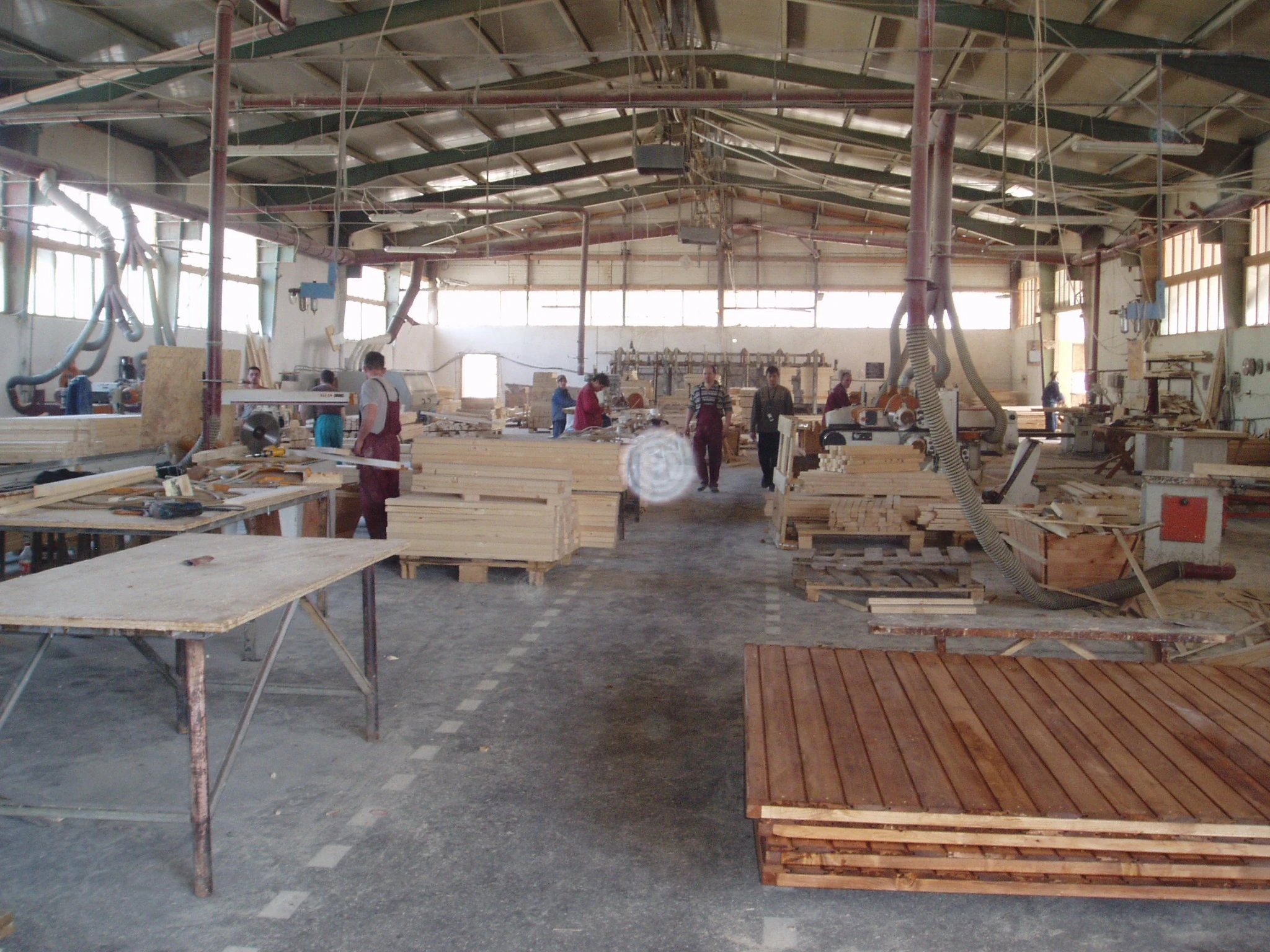 Historic ERGIO workshop in Comănești, Romania