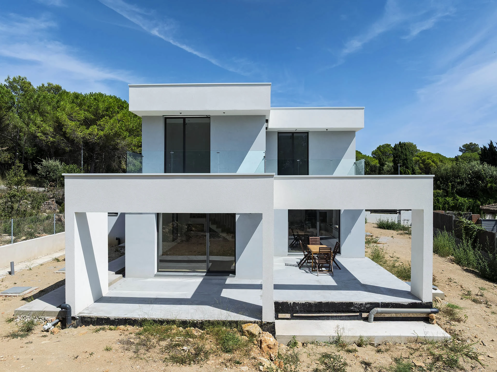 Begues completed timber-frame residence in Spain