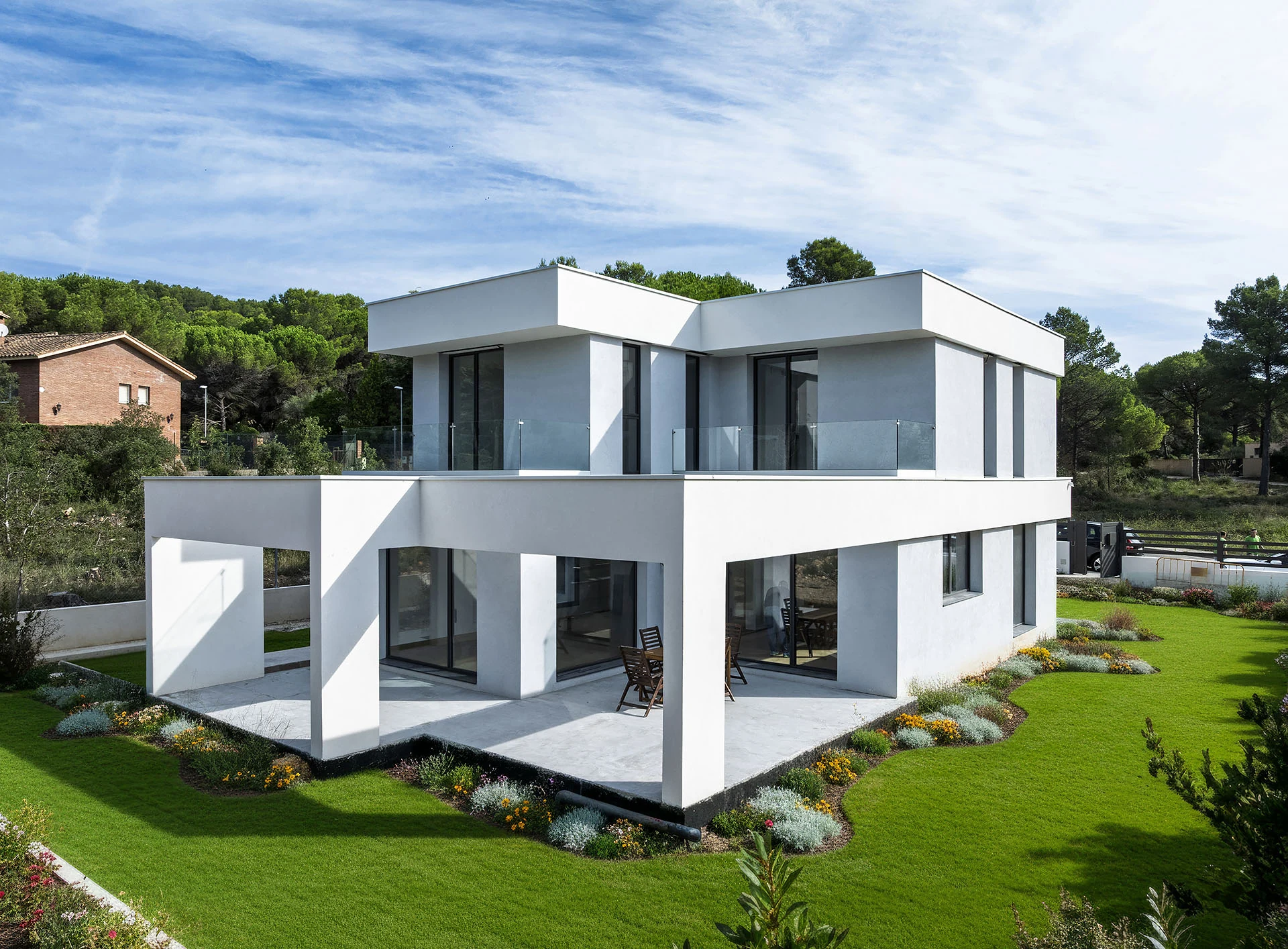 Begues completed timber-frame residence in Spain