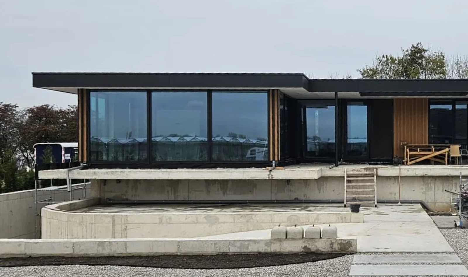 Contemporary timber project in De Lier, Netherlands