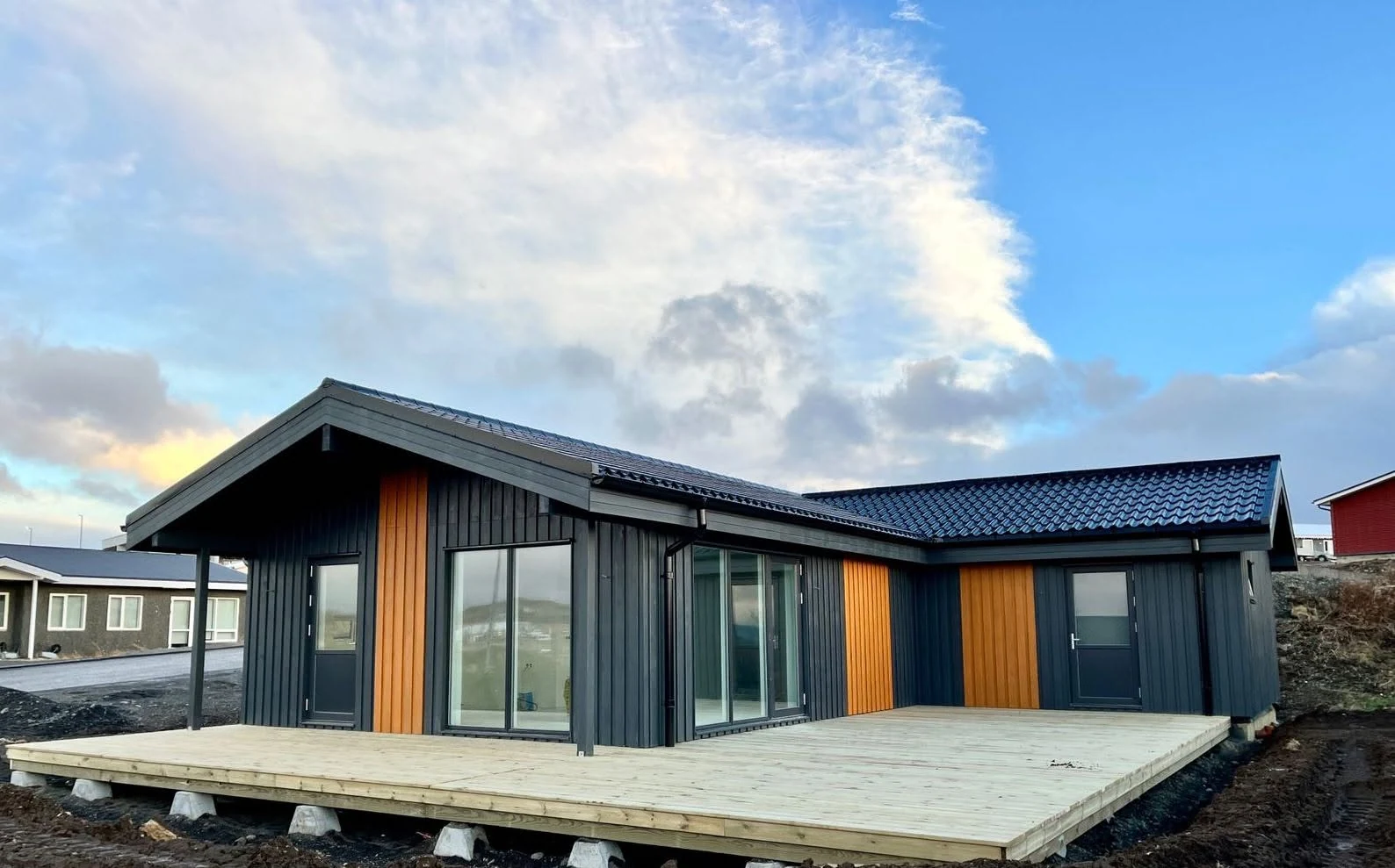 Completed Iceland Puffin Homes project