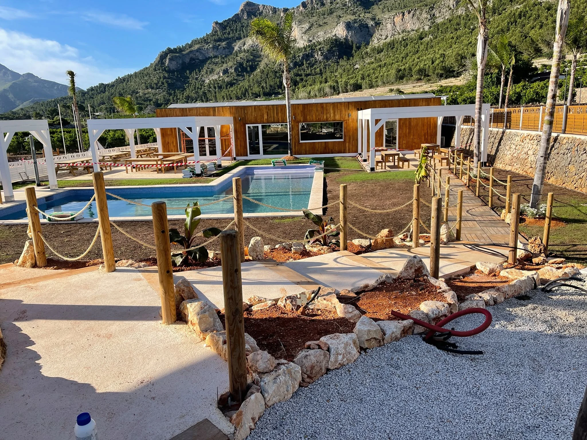 La Escalada Gandia Timber Frame hospitality project in Spain