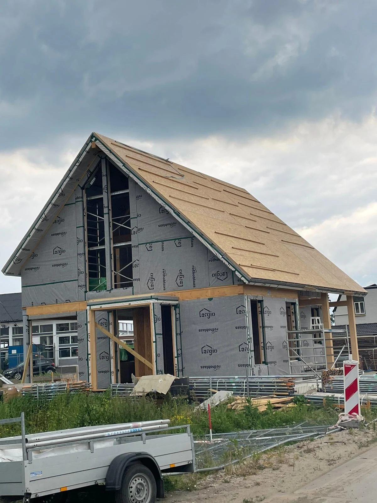 Pijnaker exterior timber cladding detail