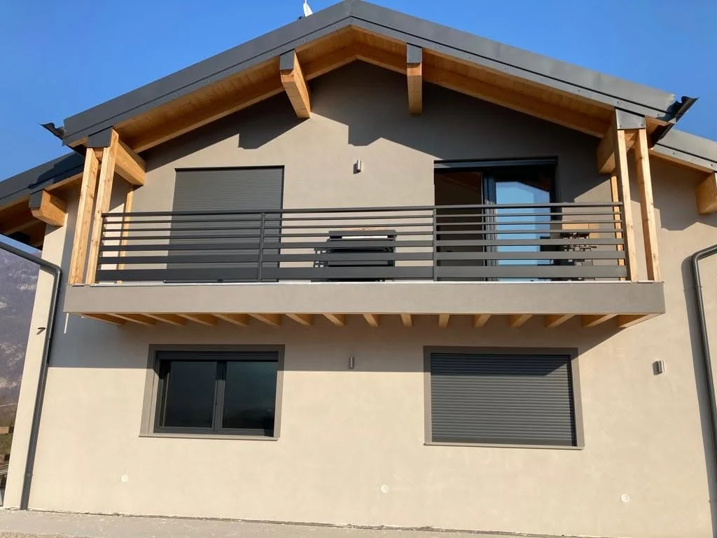 Front elevation of Ponte Nelle Alpi residence