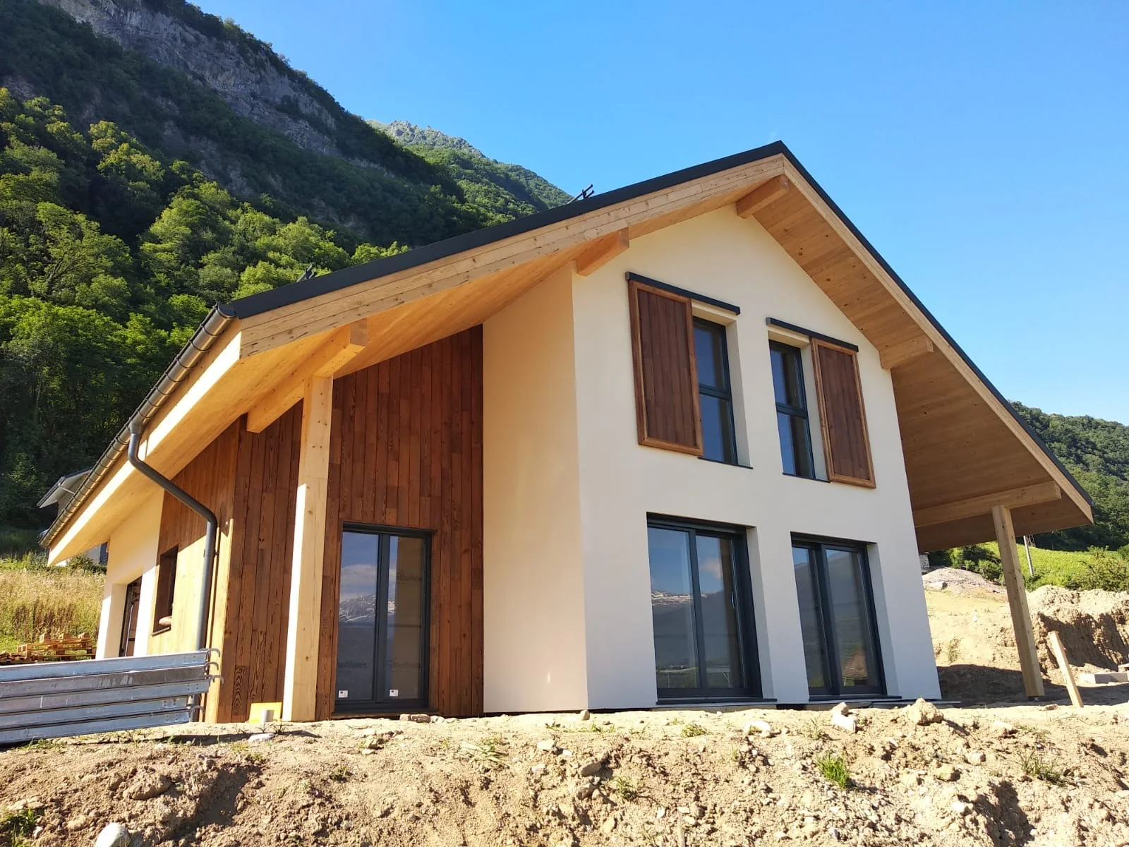Architectural timber project in France
