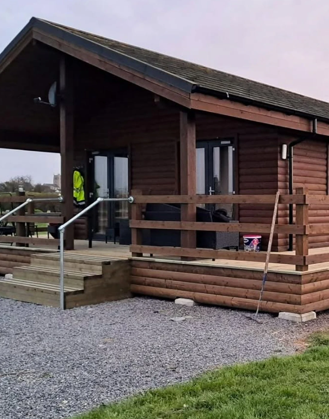 Entry detail of the UK compact mobile house