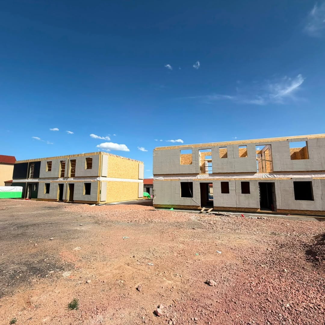 Two-storey Village Seniors 2 units under construction