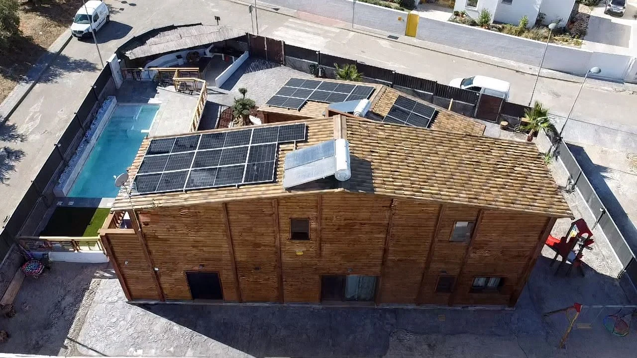 Yedra residence top aerial view